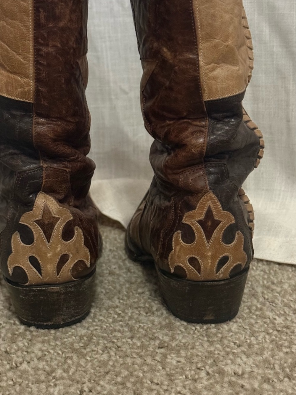 Old Gringo Brown Spirit of Texas Cowboy Western Boots - Picture 3 of 7
